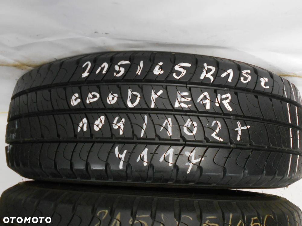 OPONY 215/65R15C GOODYEAR MARATHON CARGO DOT 1918 / 4117 10MM - 2