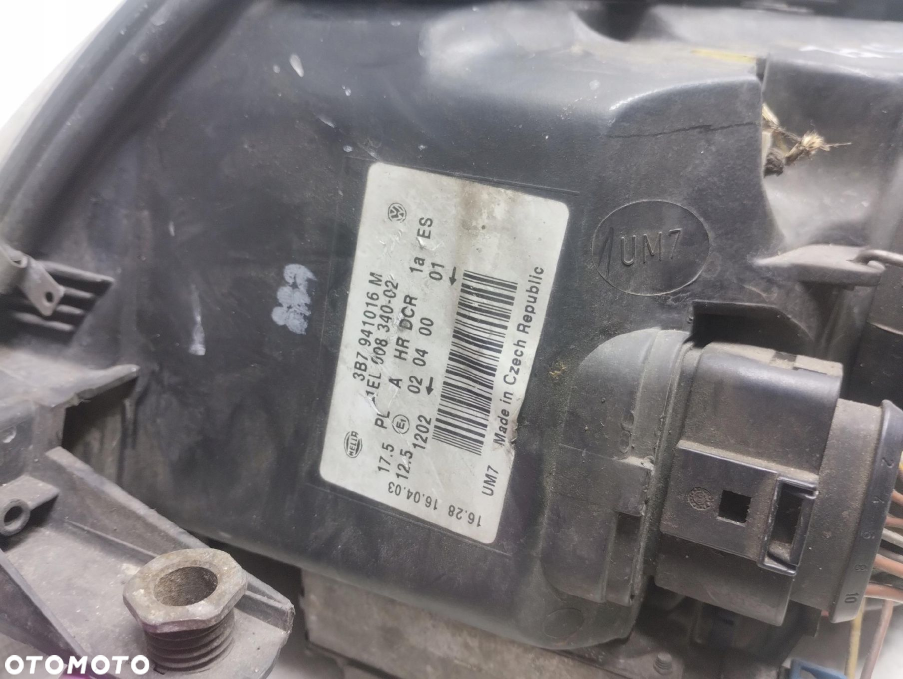 Vw Passat B5 Xenon 3B7 Lift Lampa Prawa Przód Przednia 3B7941016M - 5