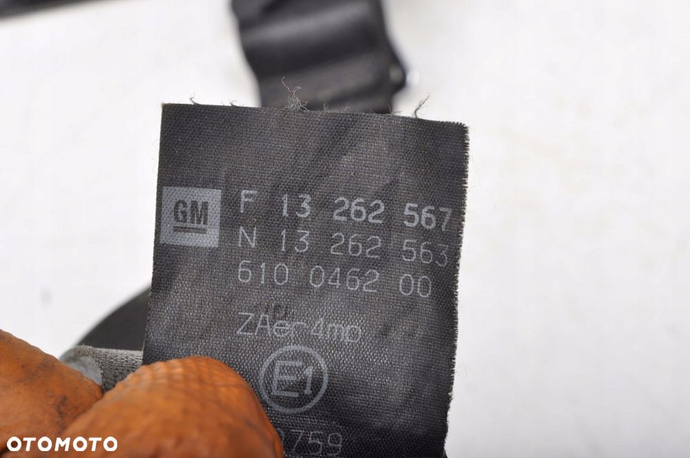 OPEL CORSA D PAS BEZPIECZEŃSTWA PRAWY PRZÓD PRZEDNI 3D 13262567 - 6
