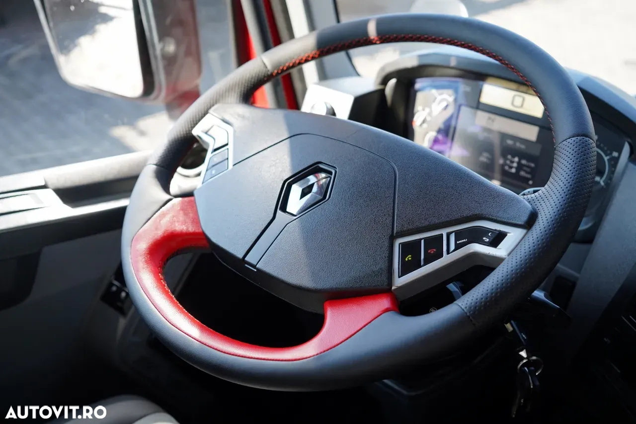 Renault C 430 / 8x4 / BASCULATOR DUBLU - 6M / HAYON HIDRODOXY / TRAPĂ / ANVELOPE 100% / IMPORTAT - 29