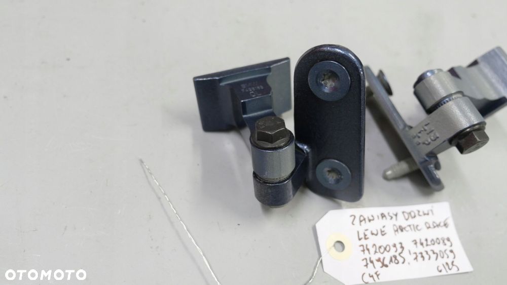 bmw g01 g22 g30 zawias drzwi lewy przód c4f arctic race 7420089 - 3