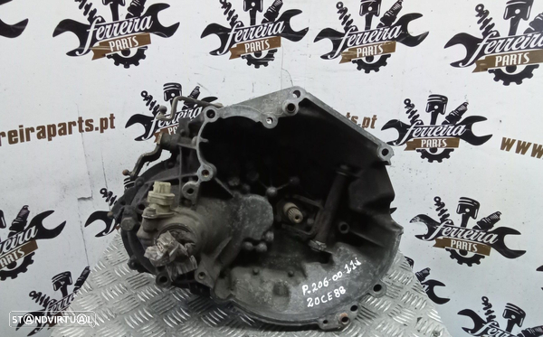 Caixa de velocidades Peugeot 206 1.1i REF: 20CE88