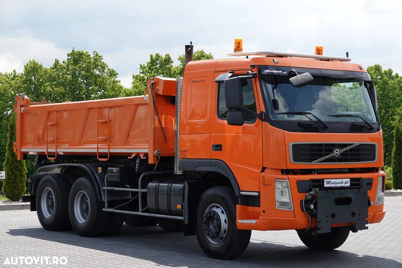 Volvo FM 12.420 / 6x4 / TIPPER / HYDROBLANTA / SPECIAL / CAMION FATA / BORDMATIC / MANUAL / IMPORTAT - 12