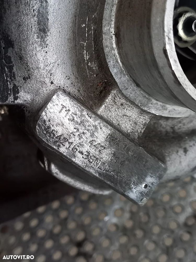 Turbo Turbina Opel Astra G Zafira A Vectra B 2.0 Dti Cod   - Dezmembrari Arad - 6