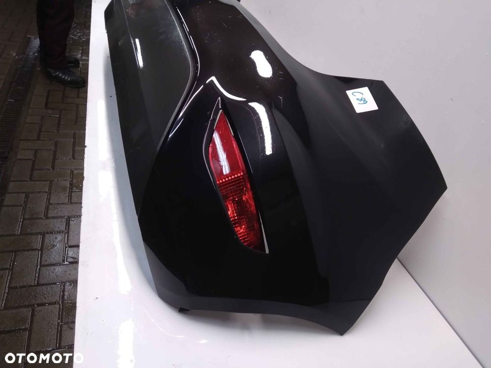 ^ ZDERZAK TYŁ TYLNY FORD FIESTA MK.7 7 VII D9 CZARNY - 2