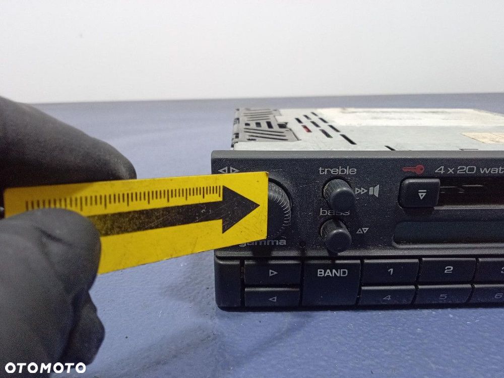 VW PASSAT B4 GOLF III RADIO FABRYCZNE KASETY GAMMA 1H0035186 - 11