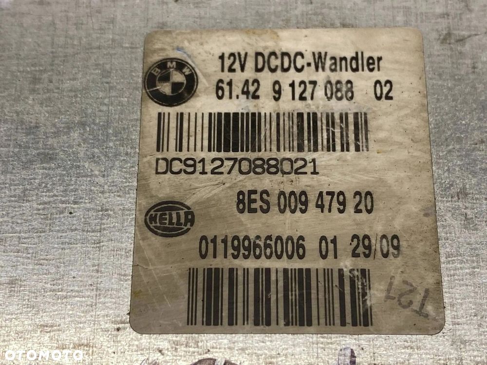 MODUŁ NAPIĘCIA BMW E90 E81 E87 E82 E88 9127088 8ES009479-20 ORYGINAŁ - 6