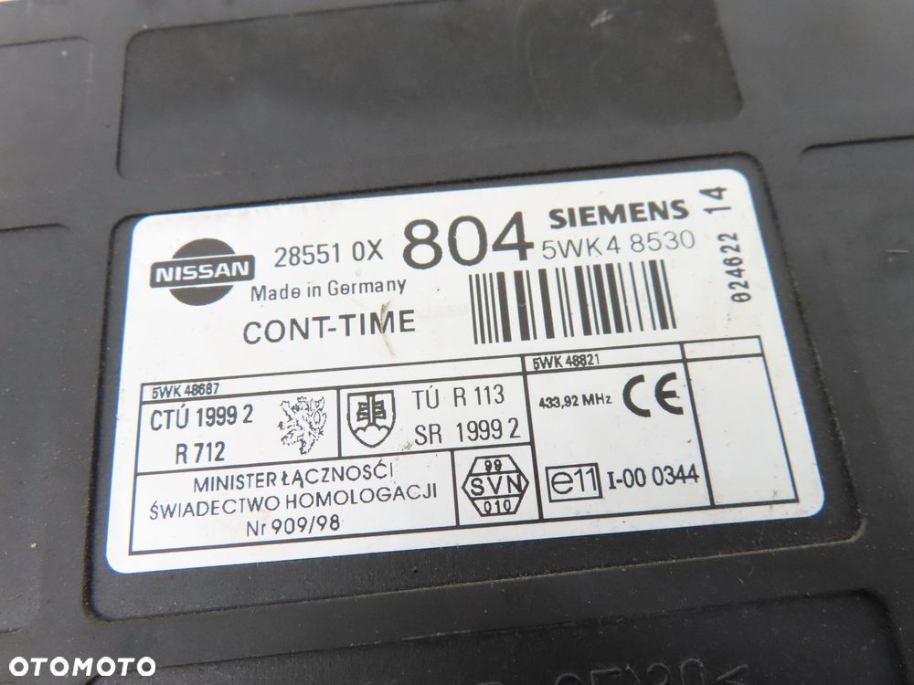 BSI NISSAN TERRANO II (R20) 3.0 Di 285510X804 5WK48530 - 4