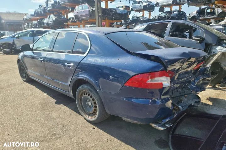 Dezmembrez Skoda Superb 2 motor 2.0tdi 140cp BMM  dezmembrari turbina injectoare alternator electromotor - 3