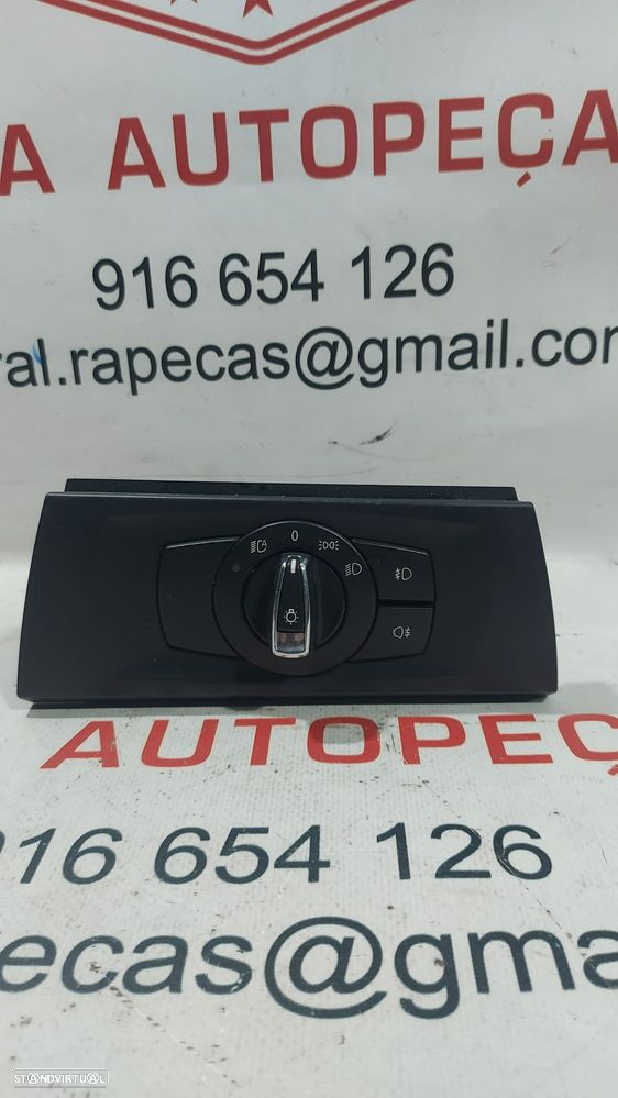 Modulo Luzes Switch Comando Comutador Botão Luzes BMW Série 3 E92 E93 Coupé 916941601 Original - 1