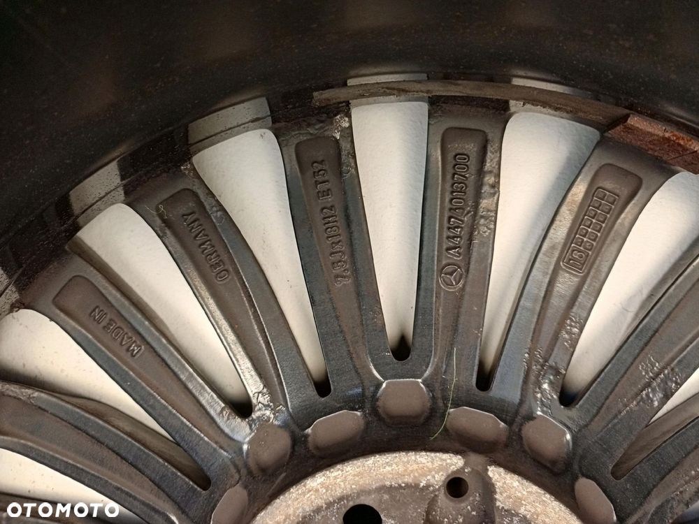 MERCEDES VITO W447 FELGA ALUMINIOWA 7.5" X 18" 5X112 ET 52 A4474013700 - 12