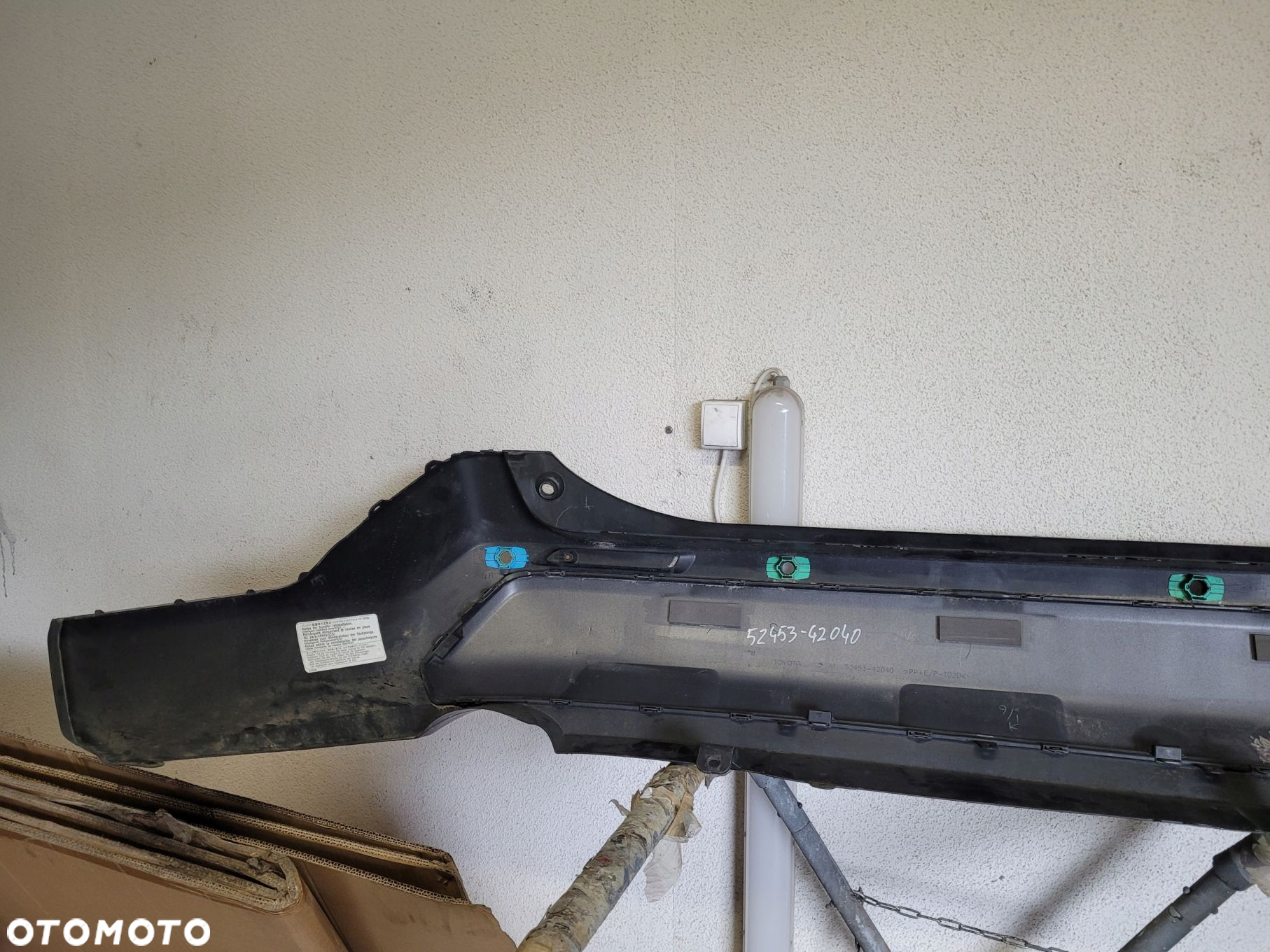 Toyota Rav 4 iv lift zderzak tył tylny 52453 42040 - 5