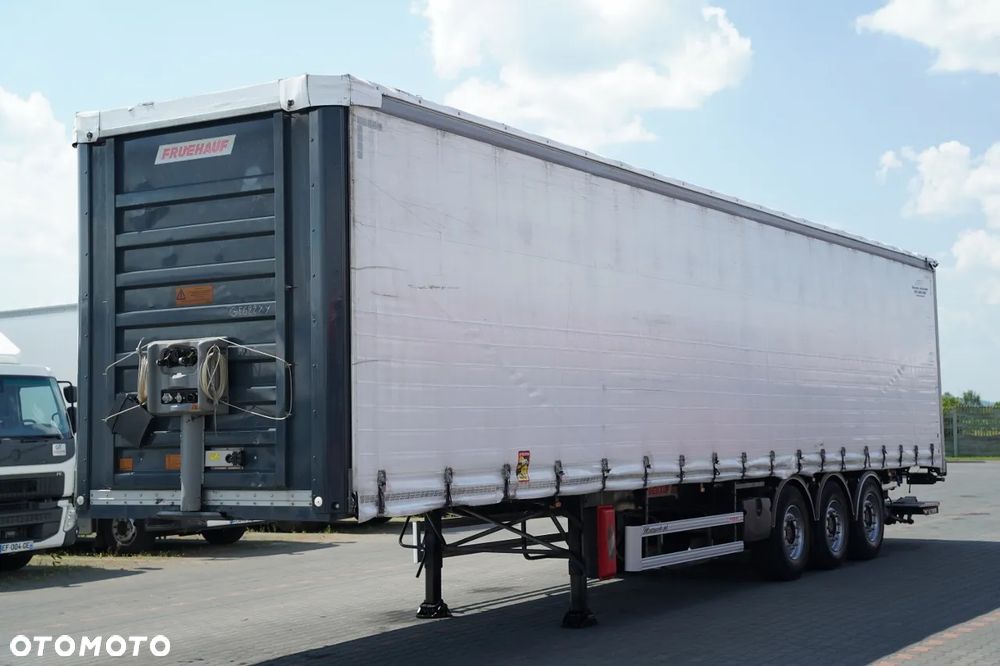 Fruehauf FIRANKA / STANDARD / WINDA DHOLLANDIA 2 000 kg / SAF /  MOCNA PODŁOGA SZYNA DESKA / PALNDEKA ZBROJONA - 2