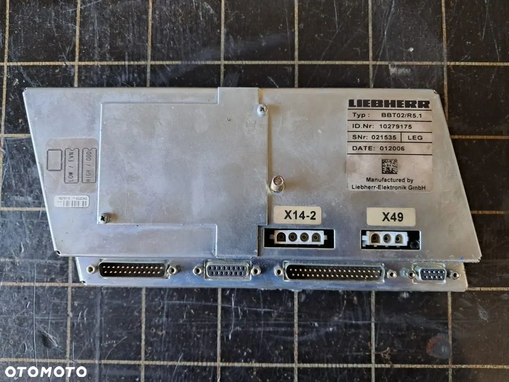 Panel sterujacy Liebherr Seria B/C - 2