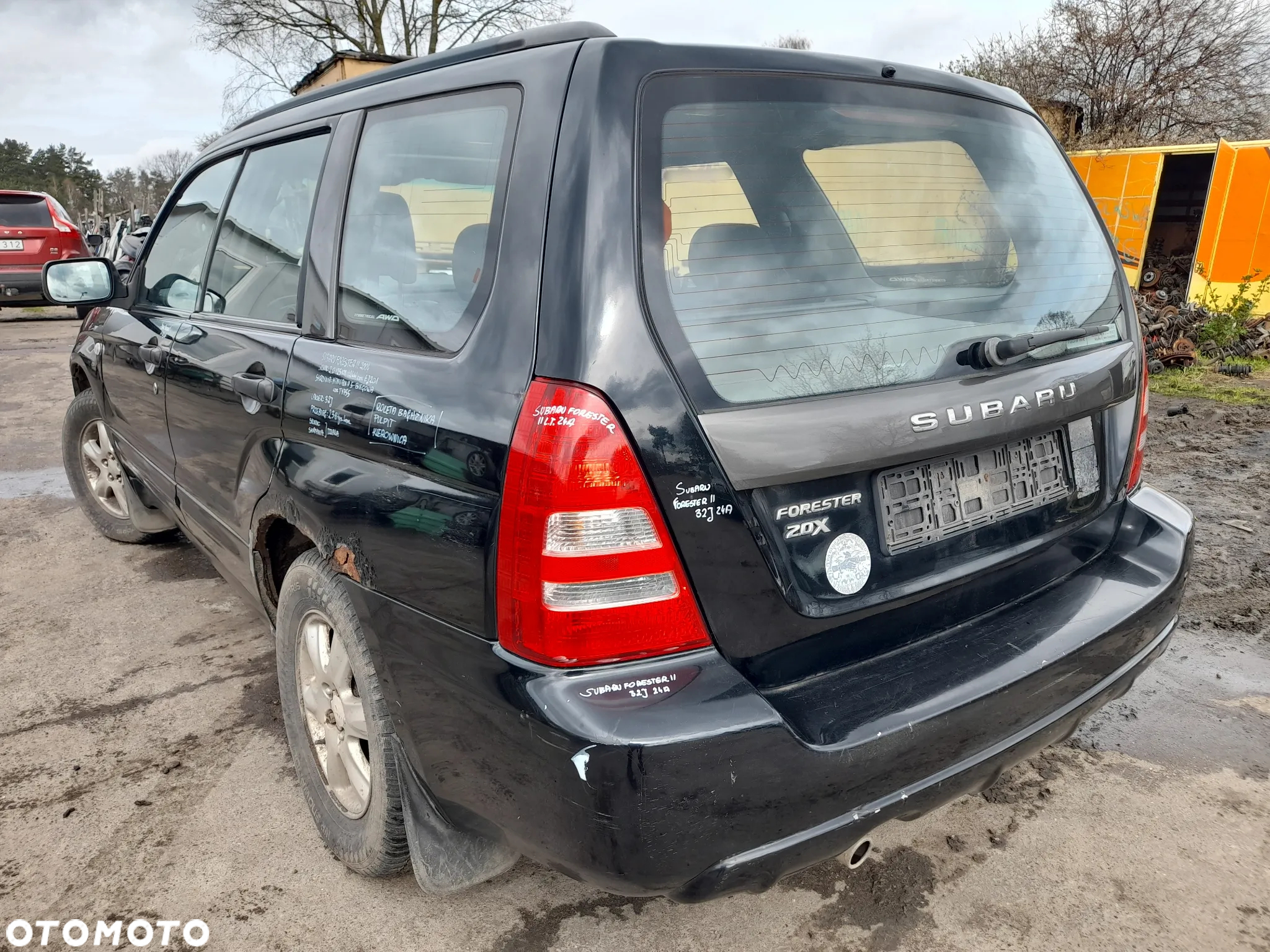 SUBARU FORESTER II DRZWI PRAWY TYŁ PRAWE TYLNE 32J - 13