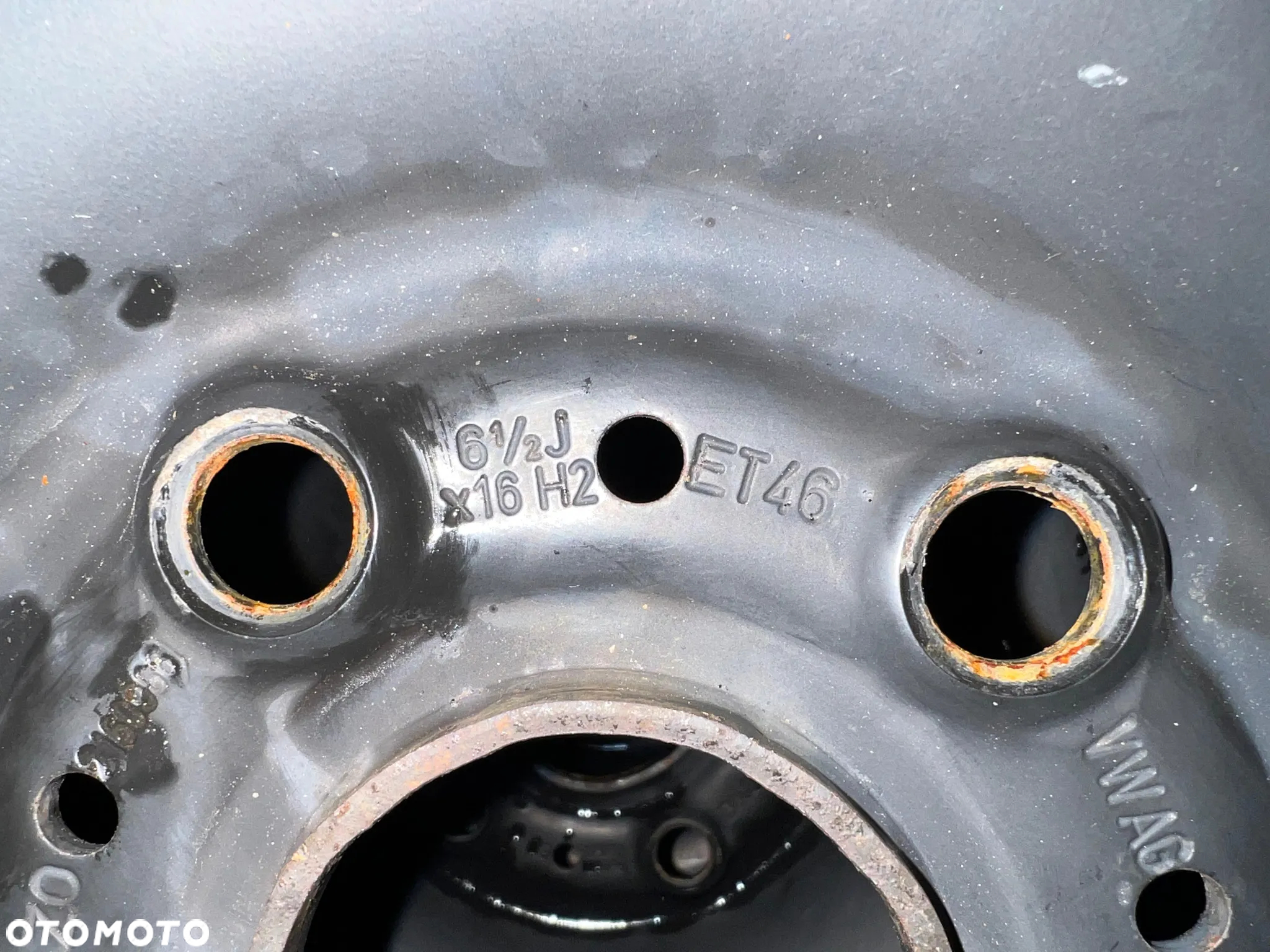 Felgi stalowe VW SKODA SEAT OE 5Q0601027BQ R16 6.5J 5x112 ET 46 - 5
