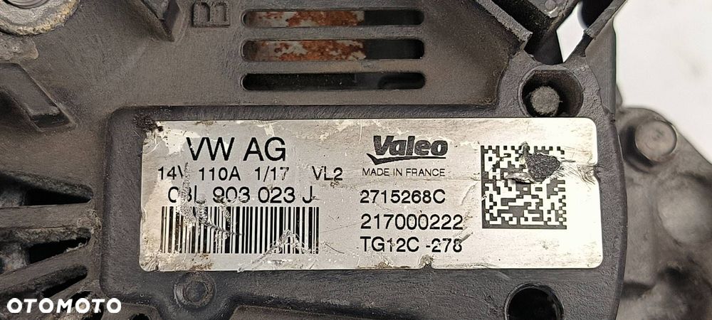 ALTERNATOR SKODA RAPID 03L903023J - 5