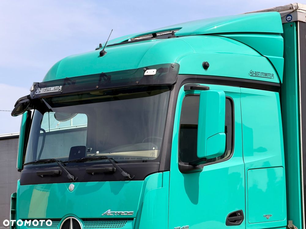 Mercedes-Benz ACTROS 1845 / FIRANKA / WINDA / 18 EUROPALET / ALUSY / 8 000 KG ŁADOWNOŚCI / 2018 ROK / SPROWADZONY / AUTOMAT / SYPIALKA / EURO 6 - 13