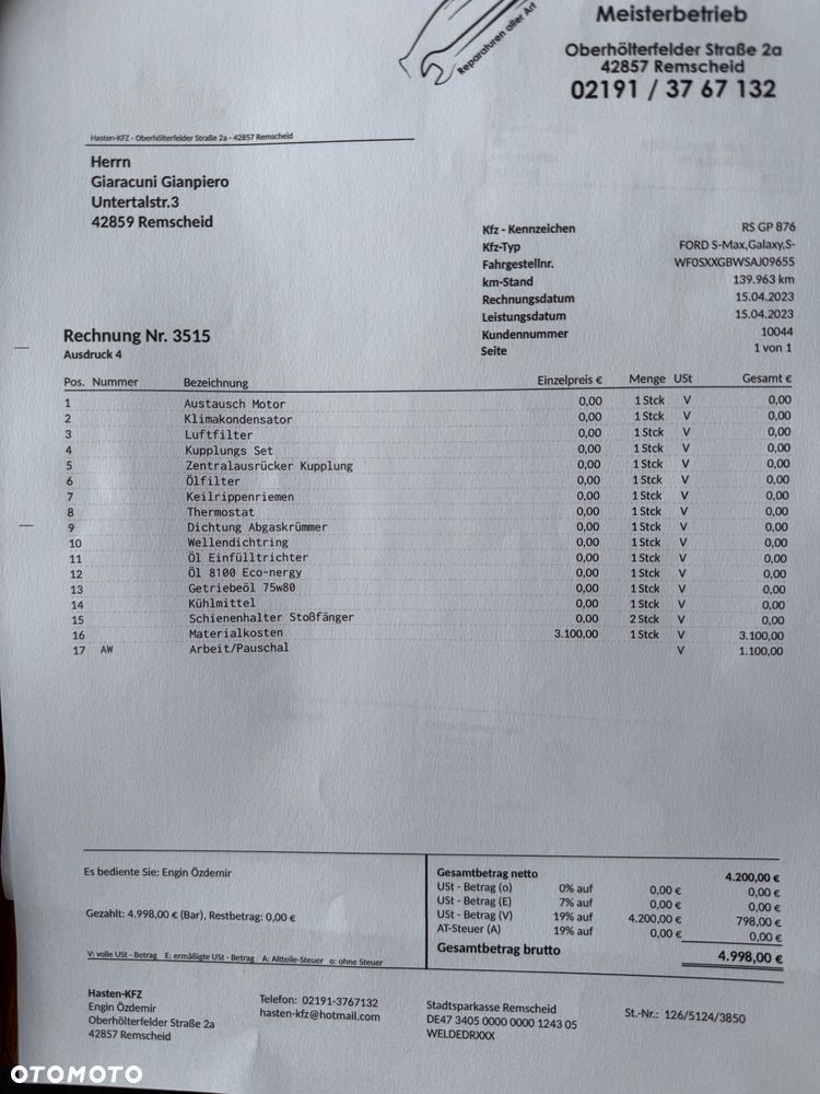 Ford S-Max 2.0 Viva Titanium - 21