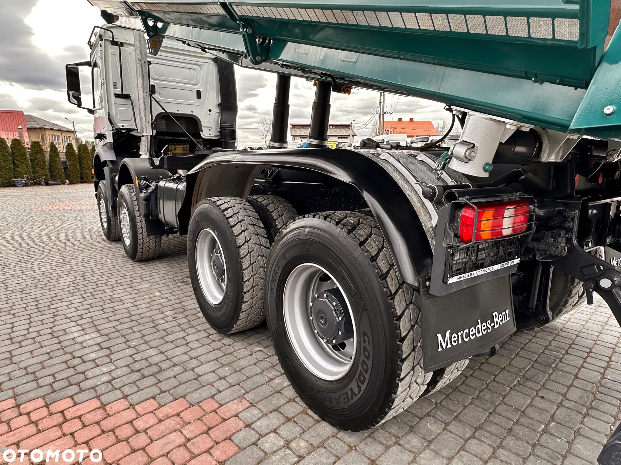 Mercedes-Benz AROCS 3245 8x4 WYWROTKA MEILLER BORDMATIC / ZACZEP DO PRZYCZEPY - 20