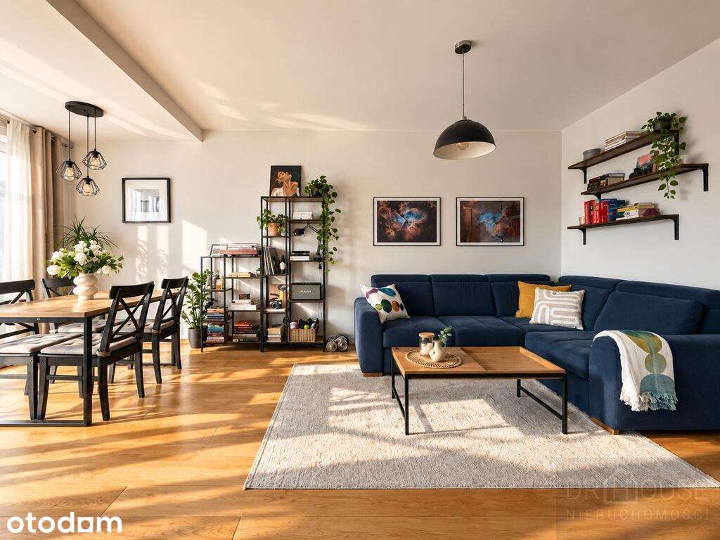 Apartament 54 m2 z tarasem, Stare Podgórze
