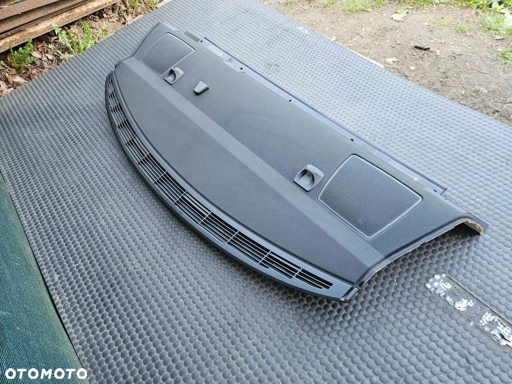 Półka Podszybie 7058347 9111244 7123386 Kratka Listwa Bagażnika Osłona Tapicerka Czarna Tył Tylna BMW 3 E90 LCI Lift Sedan - 4