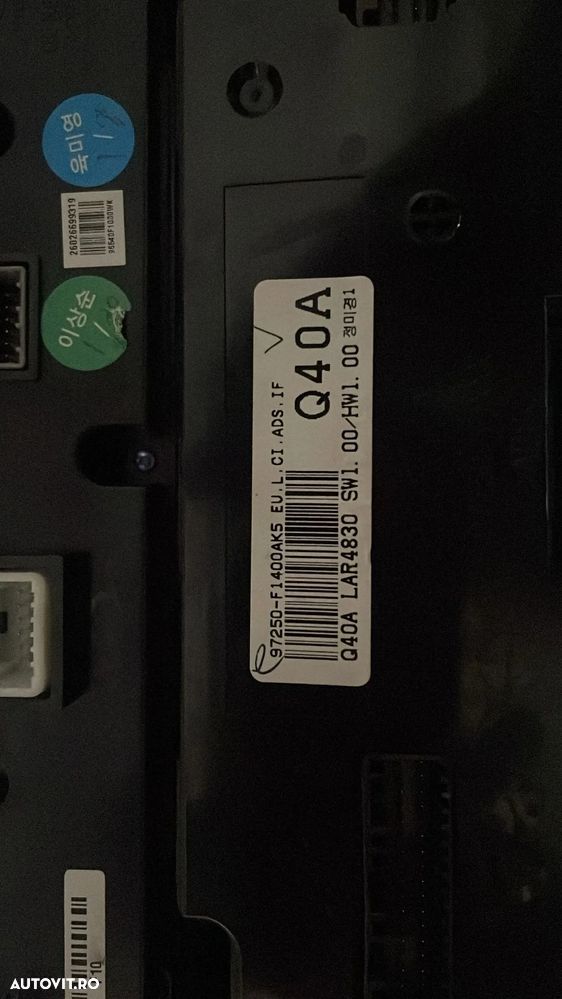 Consola centrala (control clima si multimedia) Kia Sportage 2015> 1.7 crdi 97250f1400ak5 - 3