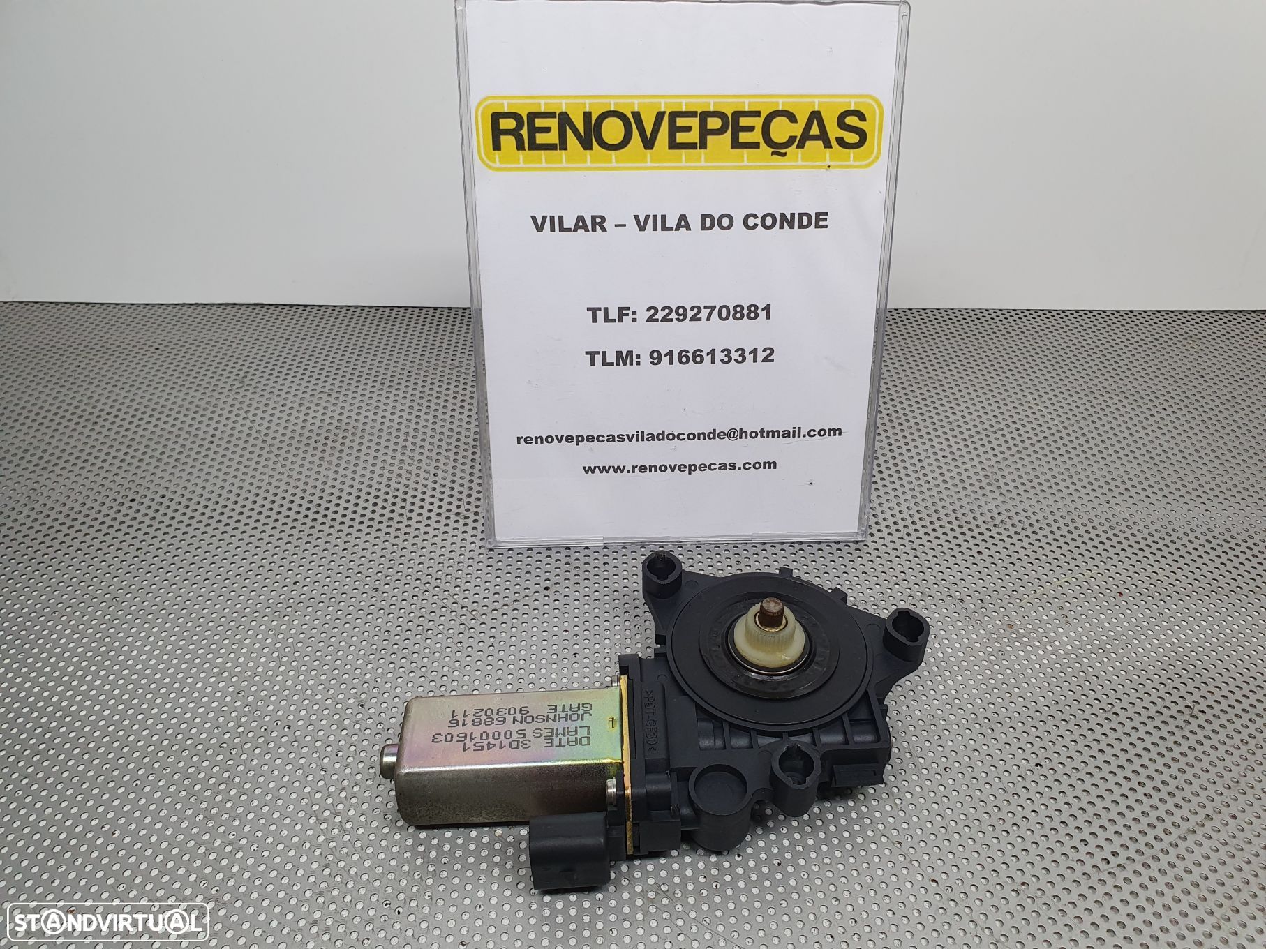 Motor Elevador Porta Frente Dto Fiat Stilo (192_) - 1