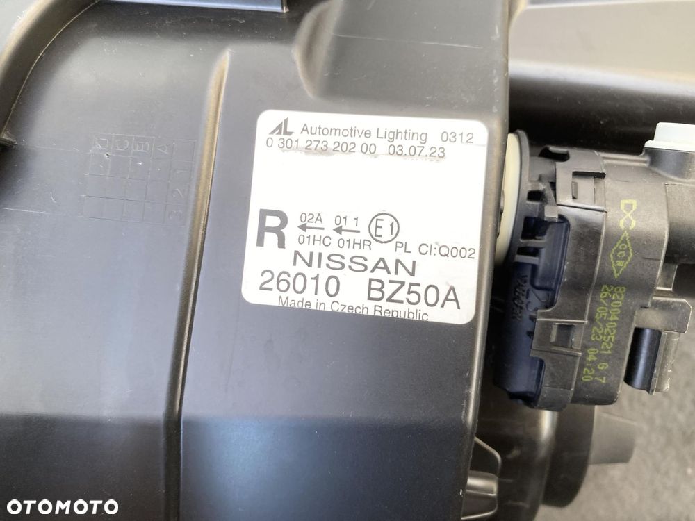 NISSAN NV400 10- LAMPA REFLEKTOR PRZEDNI PRAWY PRZÓD 030127320200 ORYGINAŁ - 7