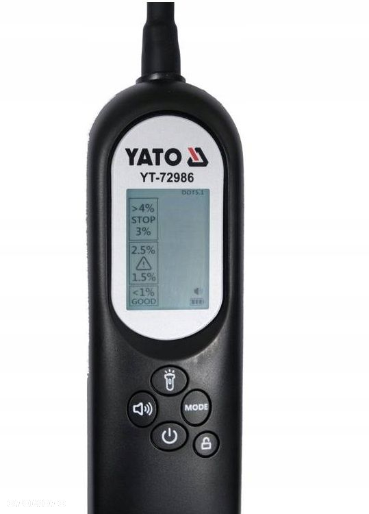 YATOTESTER CYFROWY MIERNIK PŁYNU HAMULCOWEGO LCD - 3