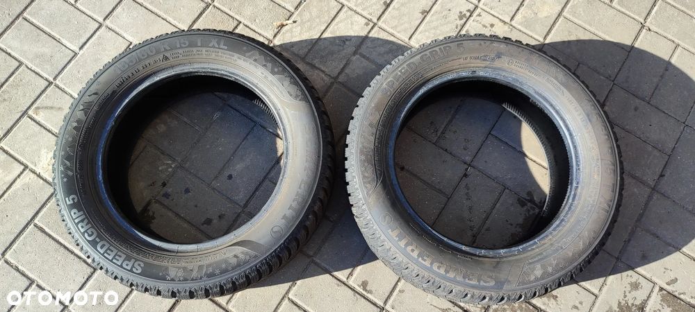 OPONY ZIMOWE 185/60R15 88T XL SEMPERIT SPEEDGRIP5 (4622) 7mm PARA 2 SZTUKI - 2