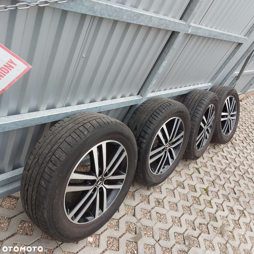 KOLA OPONY FELGI 19 KOMPLET MERCEDES X W470 LETNIE ORYGINAL DEMONTAZ 6X114,3 ET50 N84901 - 3