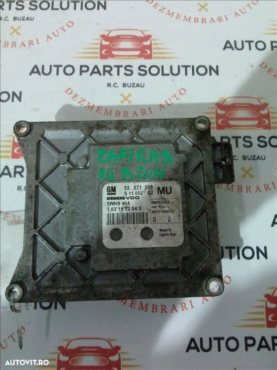 calculator motor opel zafira b 1.6 b an fabr. 2011 - 1
