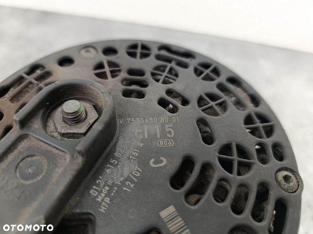 ALTERNATOR MINI R56 0121615027  757565080-01 1.6 - 8