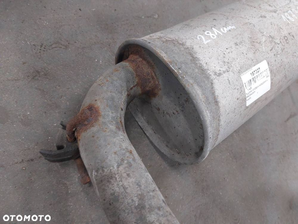 TŁUMIK WYDECH KOŃCOWY + ŚRODKOWY MAZDA 3 I BK 1.6 D - 6