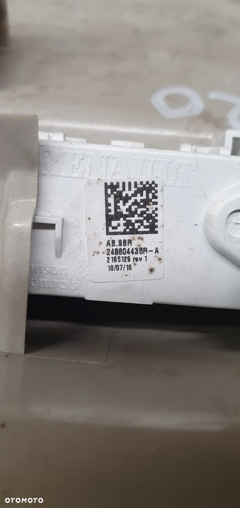 Lampka podsufitki oświetlenie kabiny wyświetlacz Opel Vivaro B 93450664 739483145R 248804435R - 6