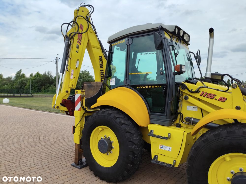 New Holland B115 B/ RÓWNE KOŁA / JOYSTICK / POWERSHIFT / SPROWADZONA / KOPARKO-ŁADOWARKA - 11