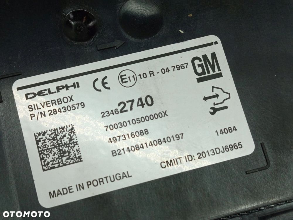 OPEL INSIGNIA A LIFT MODUŁ STEROWNIK RADIA NAWIGACJI 23462740 - 5