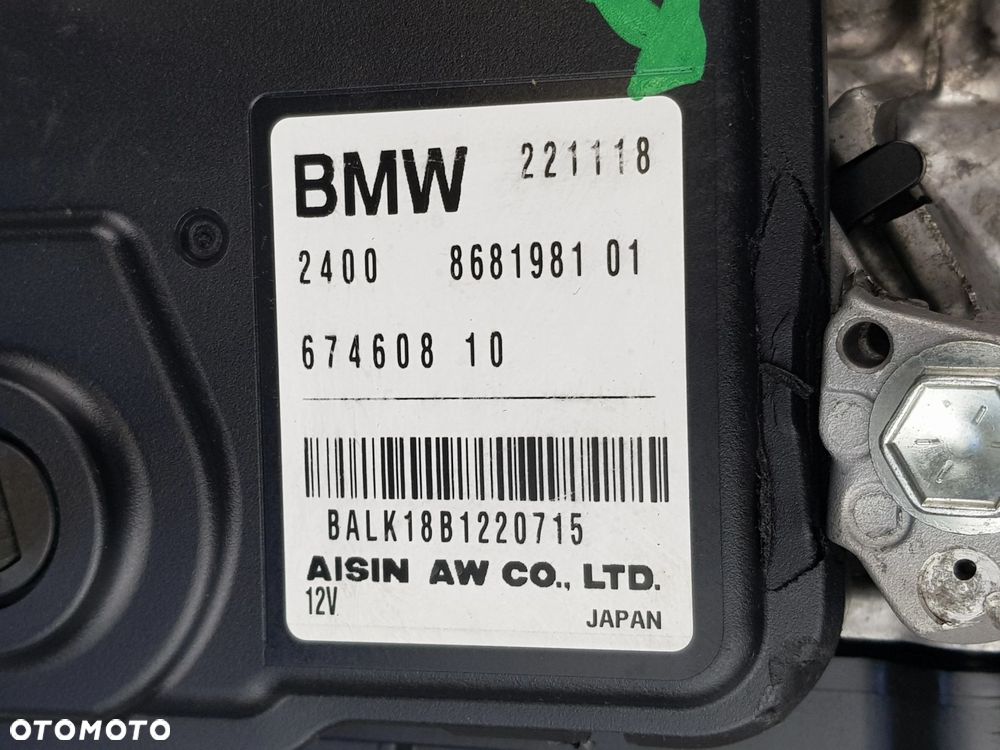 Skrzynia biegów Automatyczna BMW X1 F48 X2 F39 B48 2.0i GA8Q45GW - 4