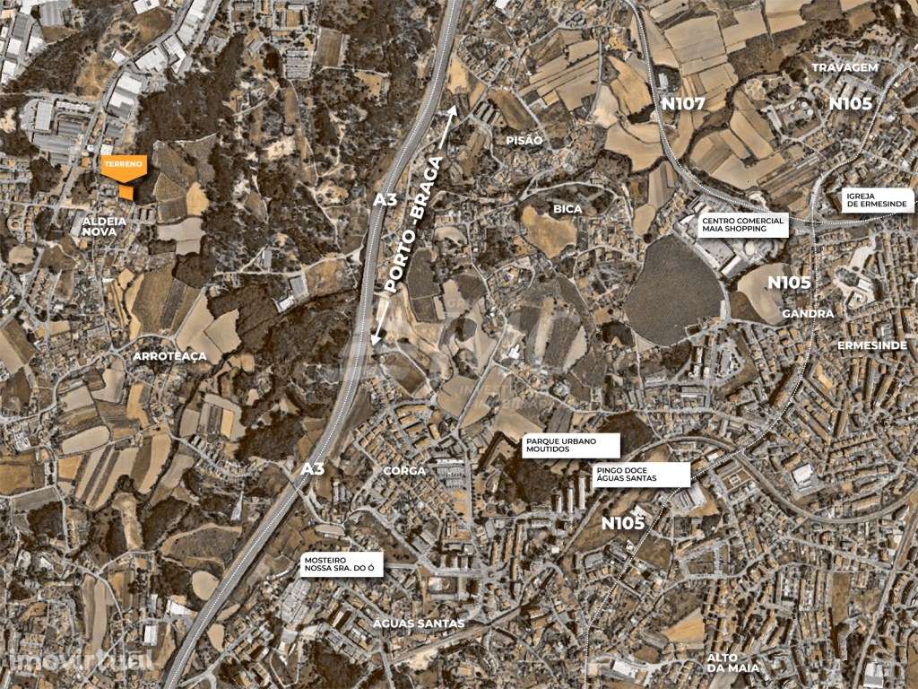 Terreno Milheirós para Moradias - Grande imagem: 3/17