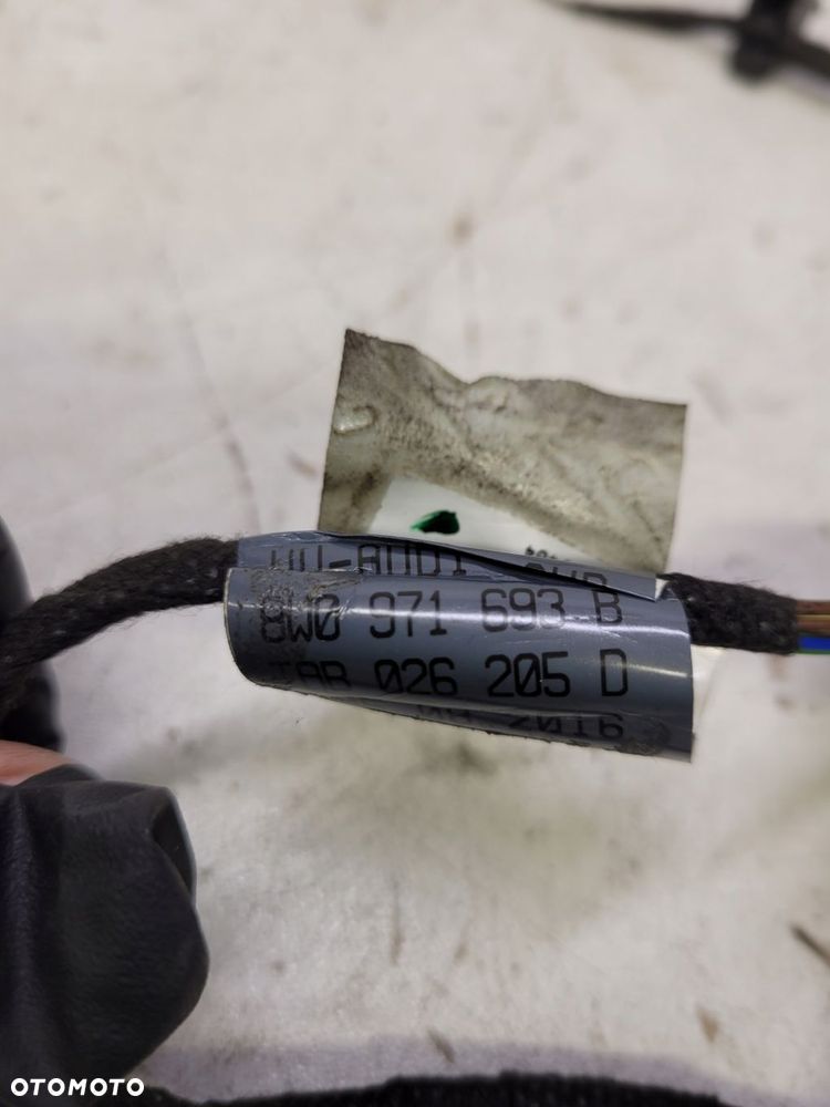 WIĄZKA TAPICERKI TYŁ AUDI A4 B9 8W0971693B - 4