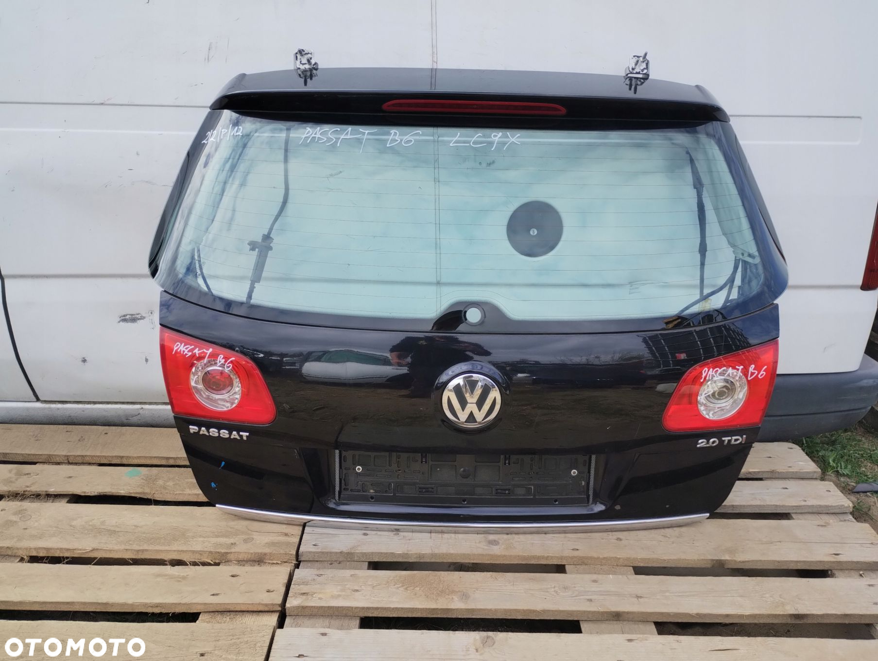 Vw Passat B6 Kombi Klapa Bagażnika Tył Lc9X - 2