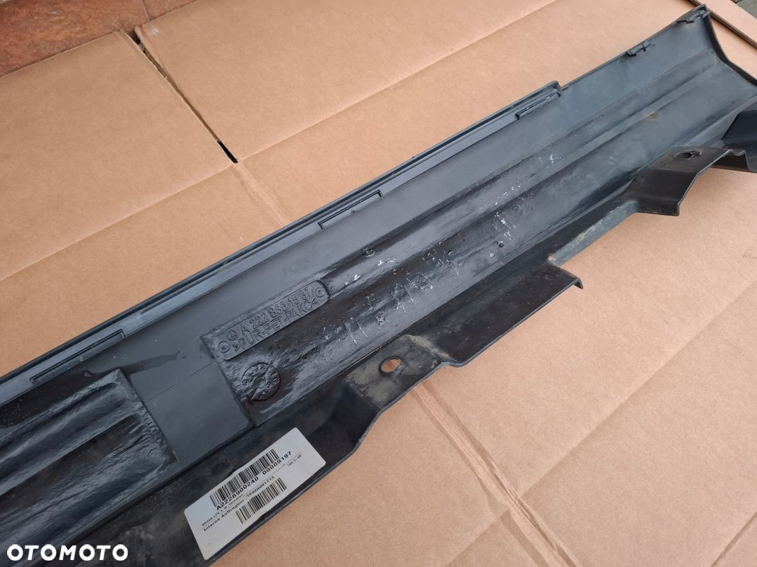 LISTWA PROGOWA LEWA MERCEDES S KLASA W222 A2226900240 ORYGINAŁ - 8