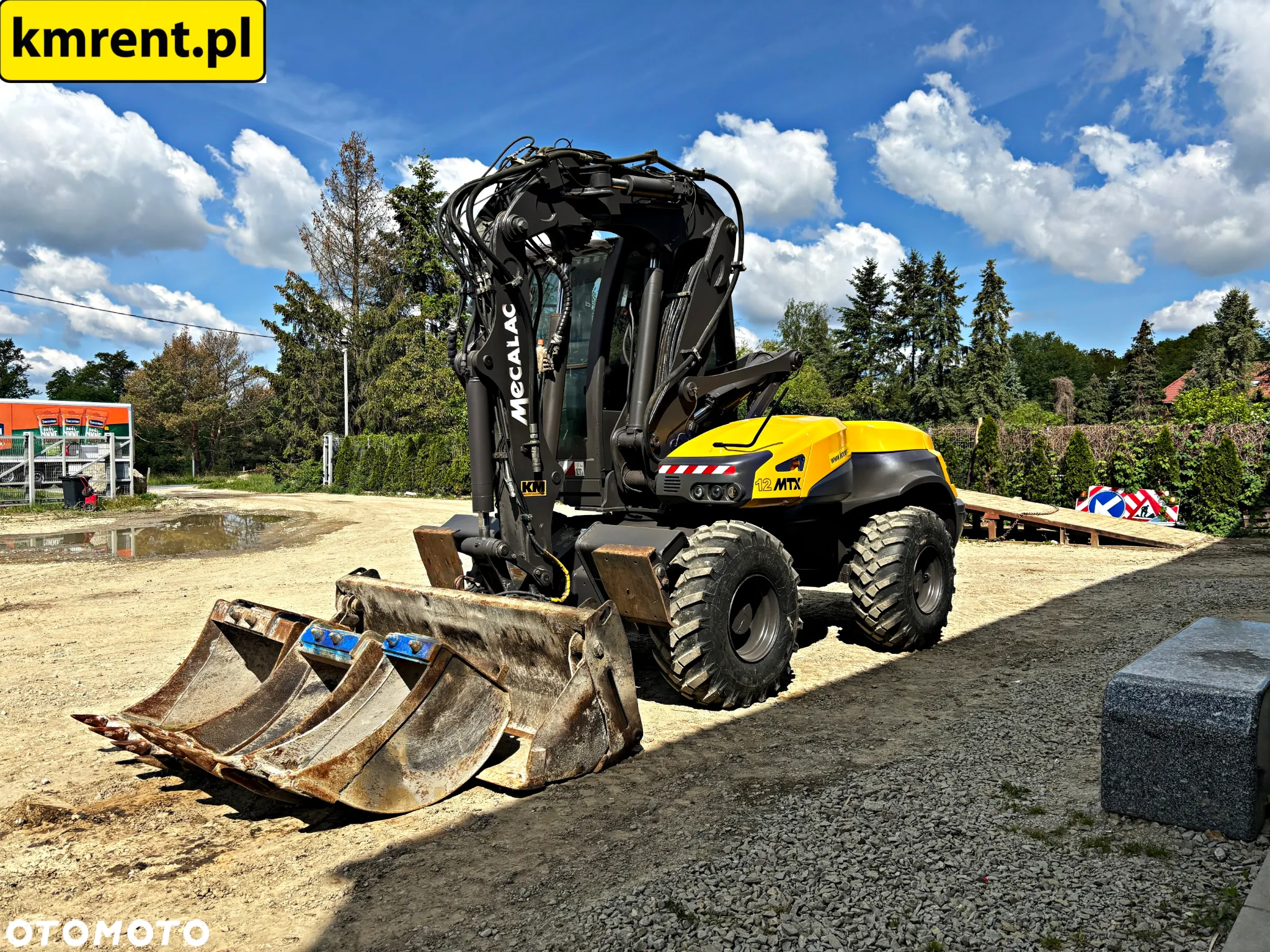 Mecalac 12 MTX KOPARKO-ŁADOWARKA 2016R. | MECALAC MSX MXT 714 - 15
