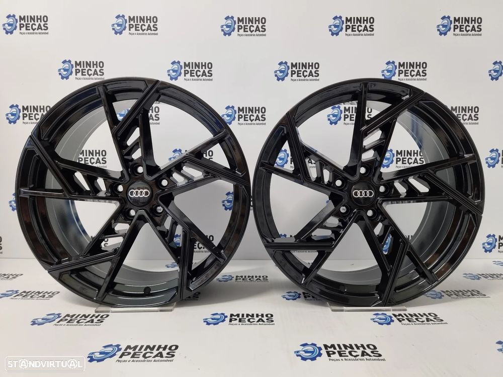 Jantes Look Audi ABT Legacy em 19 Preto Brilho (5x112) - 1