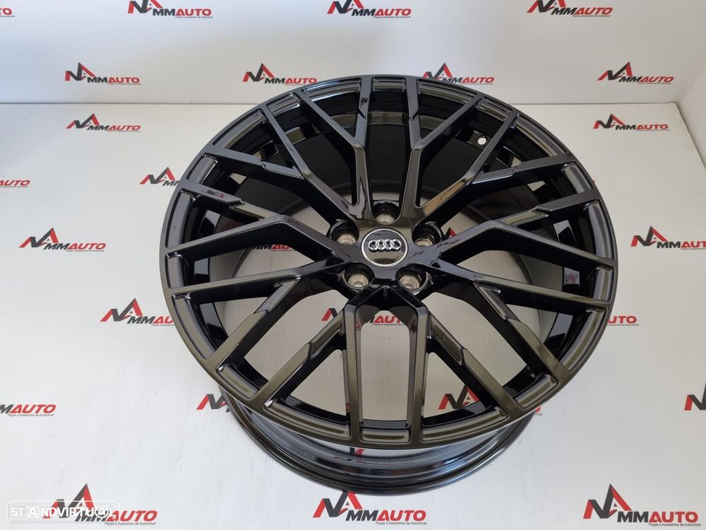 Jantes Look Audi R8 Preto Brilho 20 - 5