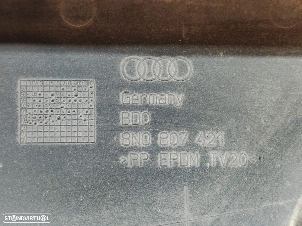 Parachoques Traseiro Trás Audi TT 8N - 7