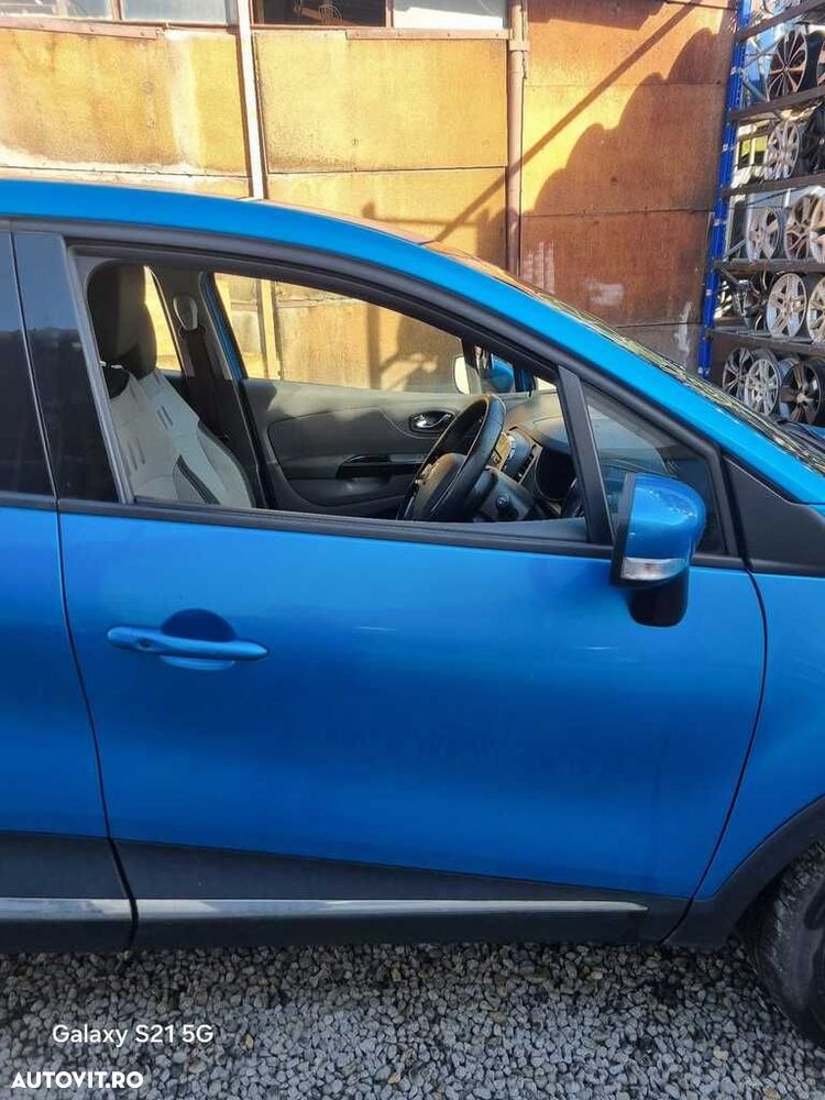 Usa Dreapta Fata Renault Captur 2013 - 2017 SUV 4 Usi Albastru (1348) - 1