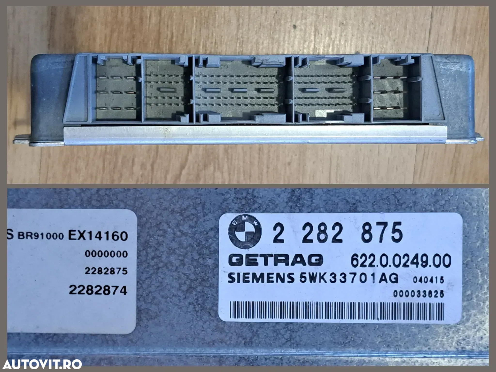 Calculator modul unitate ECU SMG TCU Control transmisie, Kit pornire ( Calculator motor, modul imobilizator EWS, chei ) BMW Seria 3 E46 M3 - 3