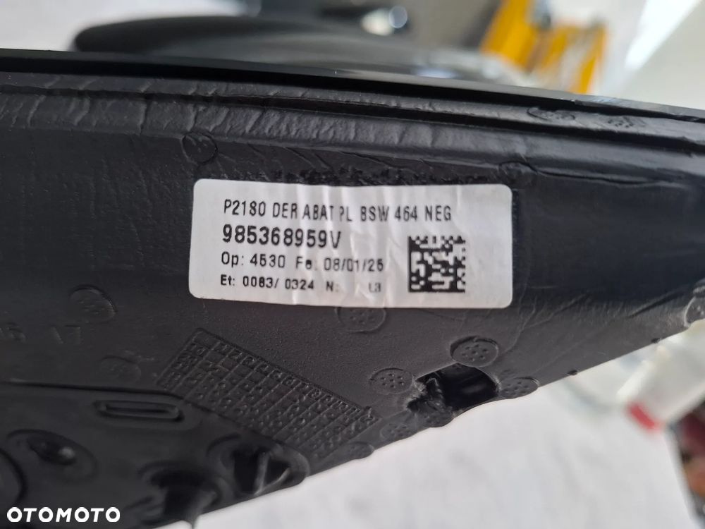 Peugeot 208 II lift lusterko prawe 14-pinow 10+4 985368959V asystent - 6